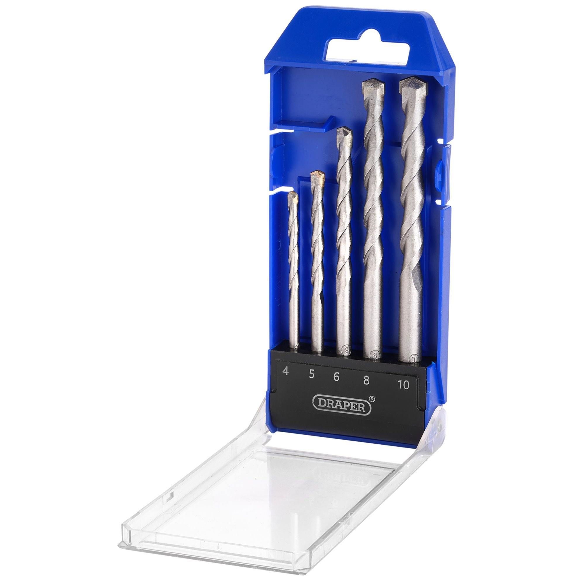 Draper 13618 DBMS1 Tct Masonry Drill Bit Set (5 Piece)