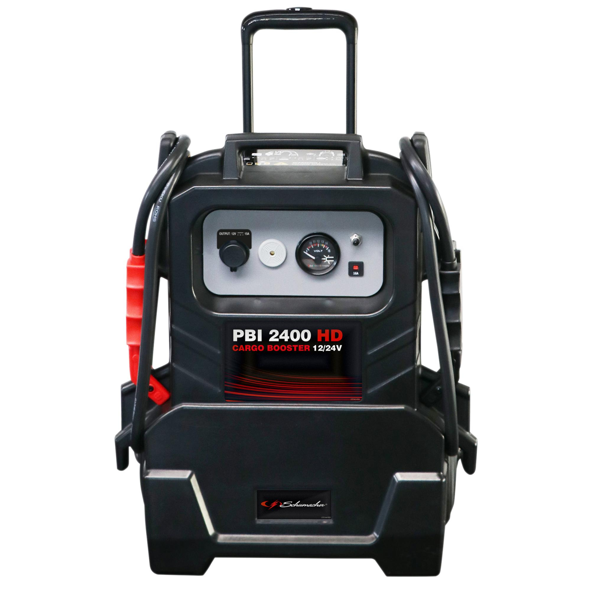 Draper 13748 PBI2400HD Schumacher&#174; Pbi2400 Hd 12/24 V Booster, 2400/1200 Ca