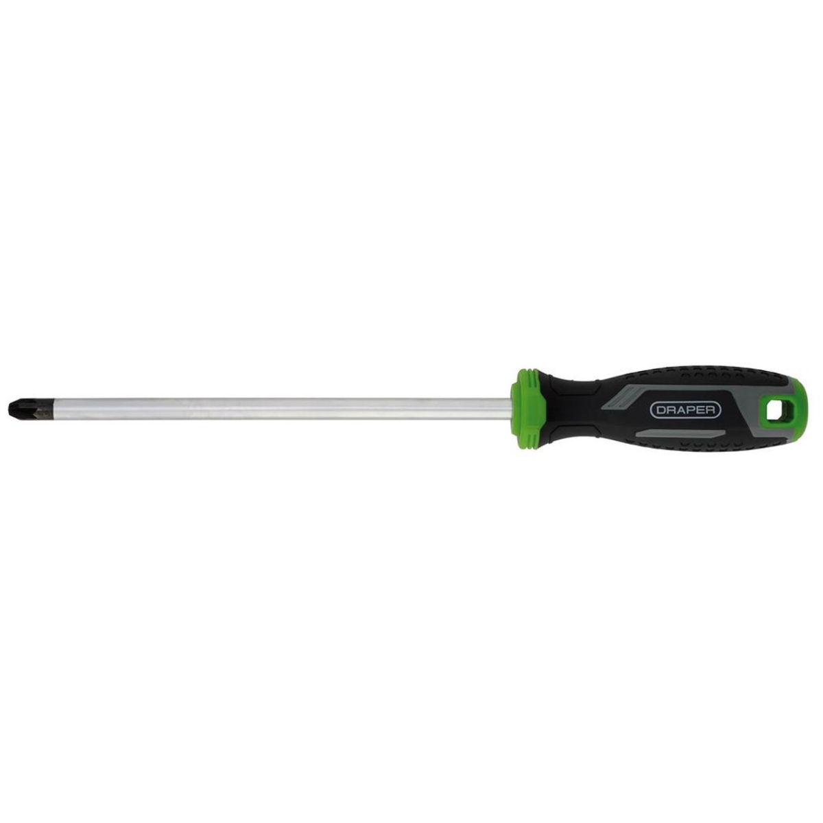 Draper 13910 Pozi Soft Grip Screwdriver, PZ4 x 200mm