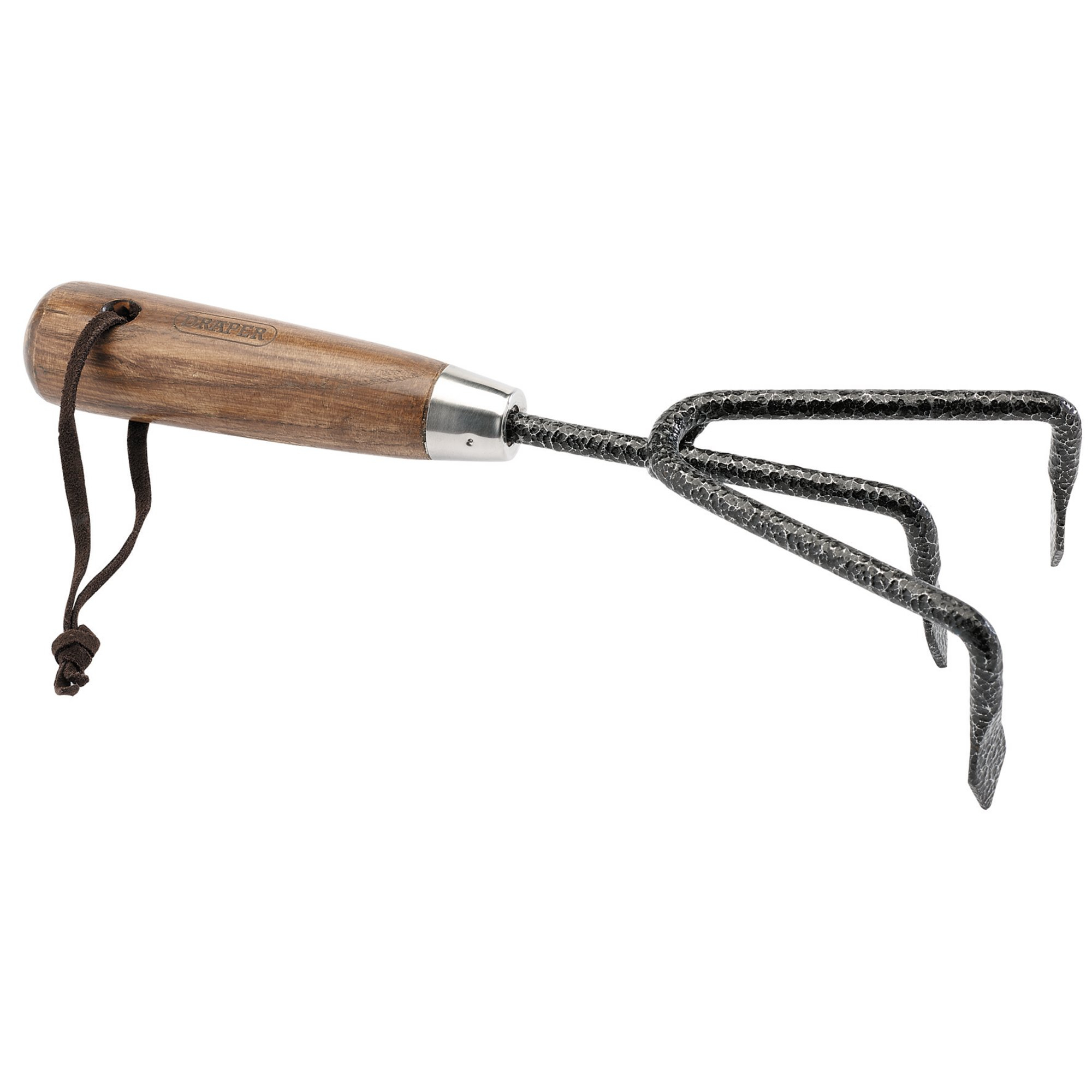 Draper 14316 A3094/I Carbon Steel Heavy Duty Hand Cultivator with Ash Handle