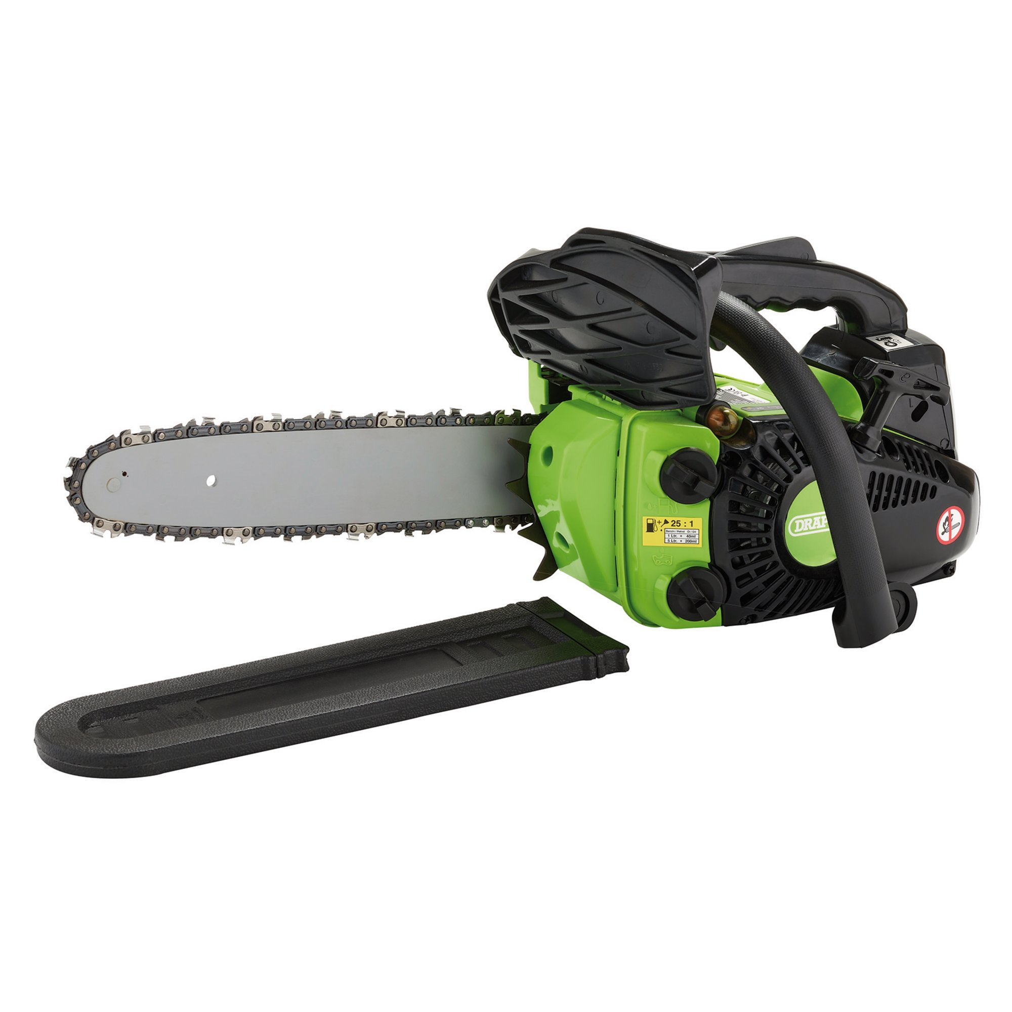 Draper 15042 CSP2625 25.4cc 250mm 2 Stroke Petrol Chainsaw with Oregon&#174; Chain and Bar