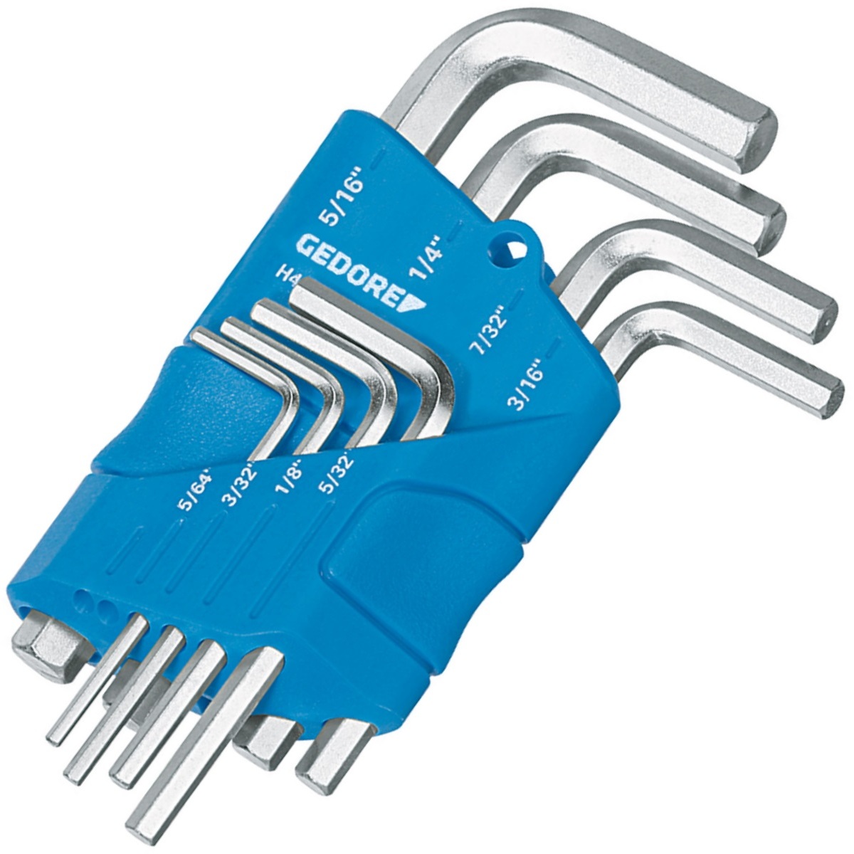 Gedore 1505424 Hexagon Allen Key Set 8 Piece AF H 42-88 A