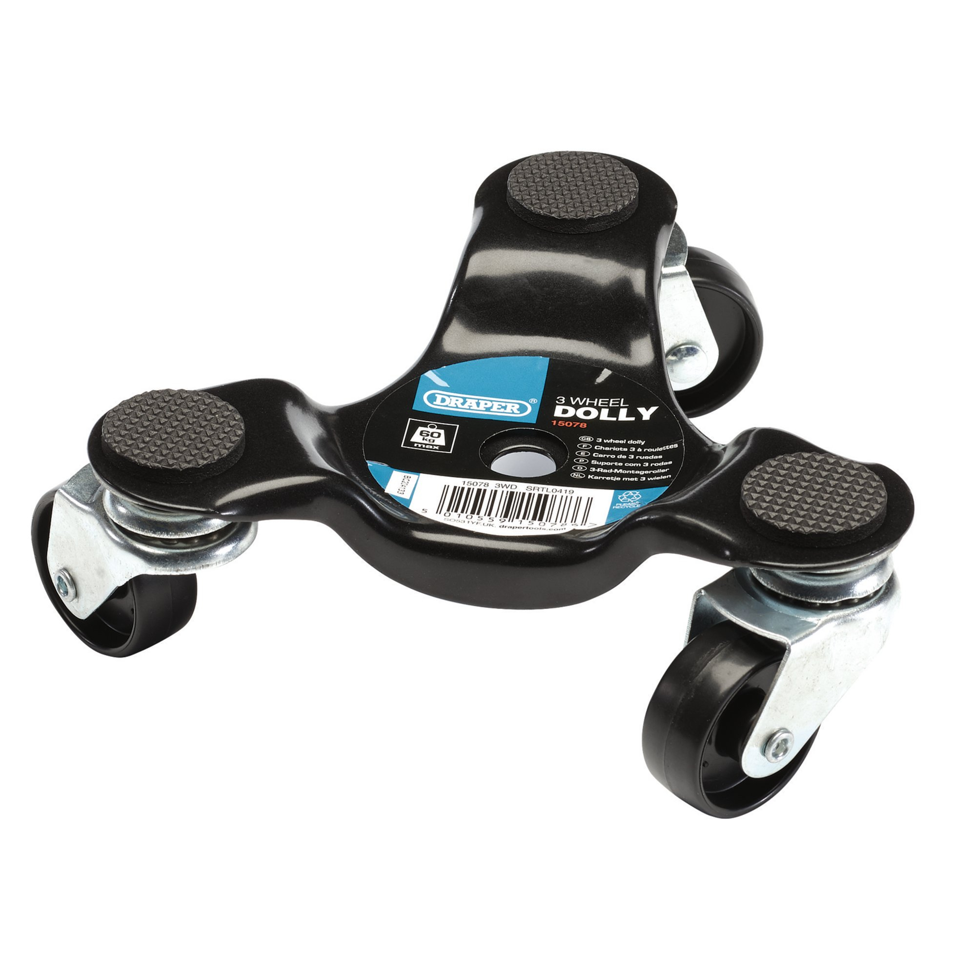 Draper 15078 3WD 3 Wheel Dolly
