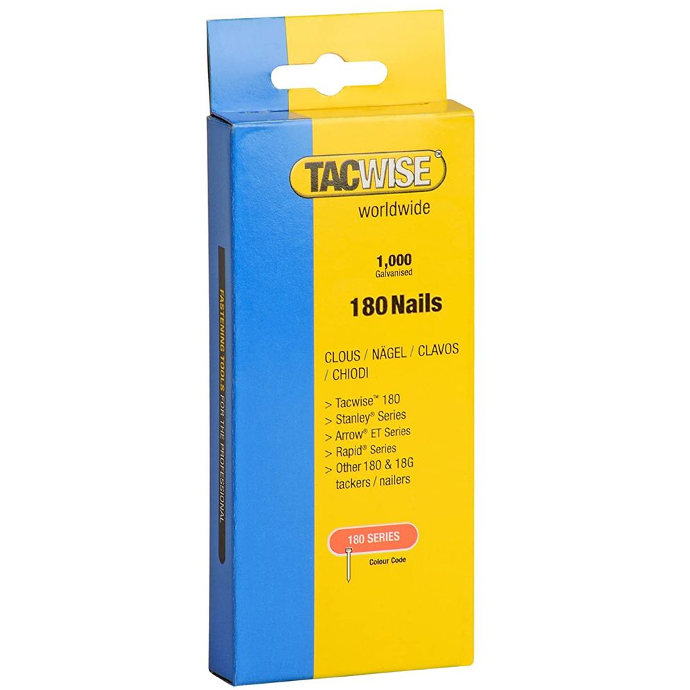 Tacwise 1509 18G Stainless Nails 15mm (Box 2,000) 