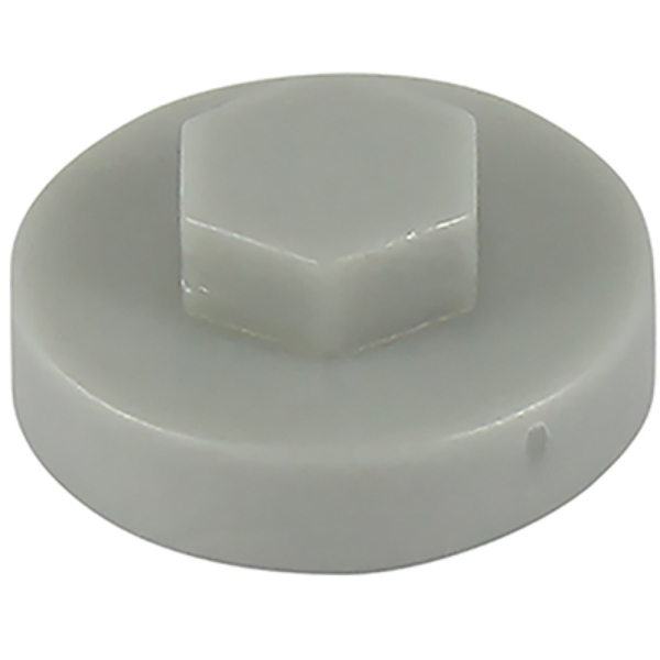 Timco 1600E55CAP 16mm Hex Head Cover Cap White, PK1000