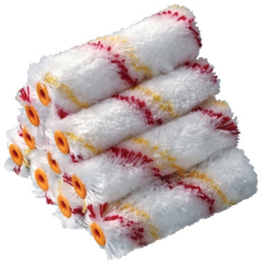 Prodec PRRE040 100mm (4") Mini Medium Pile Roller Refill Sleeves (Packet 10)