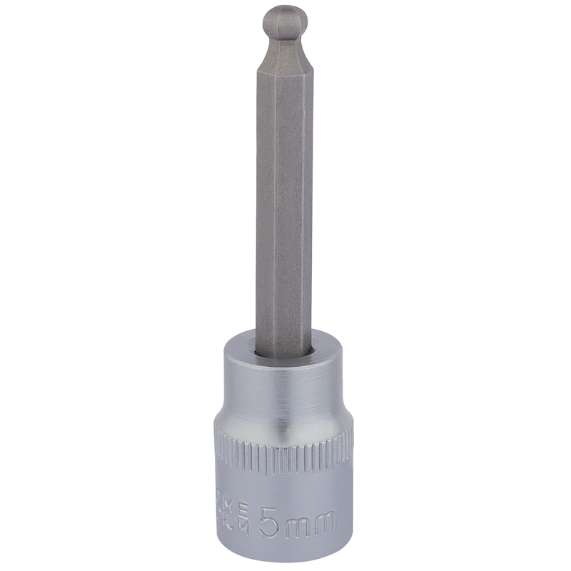 Draper 16288 D-HEX-BALL/B 3/8" Sq. Dr. Ball End Hexagonal Socket Bits (5mm)