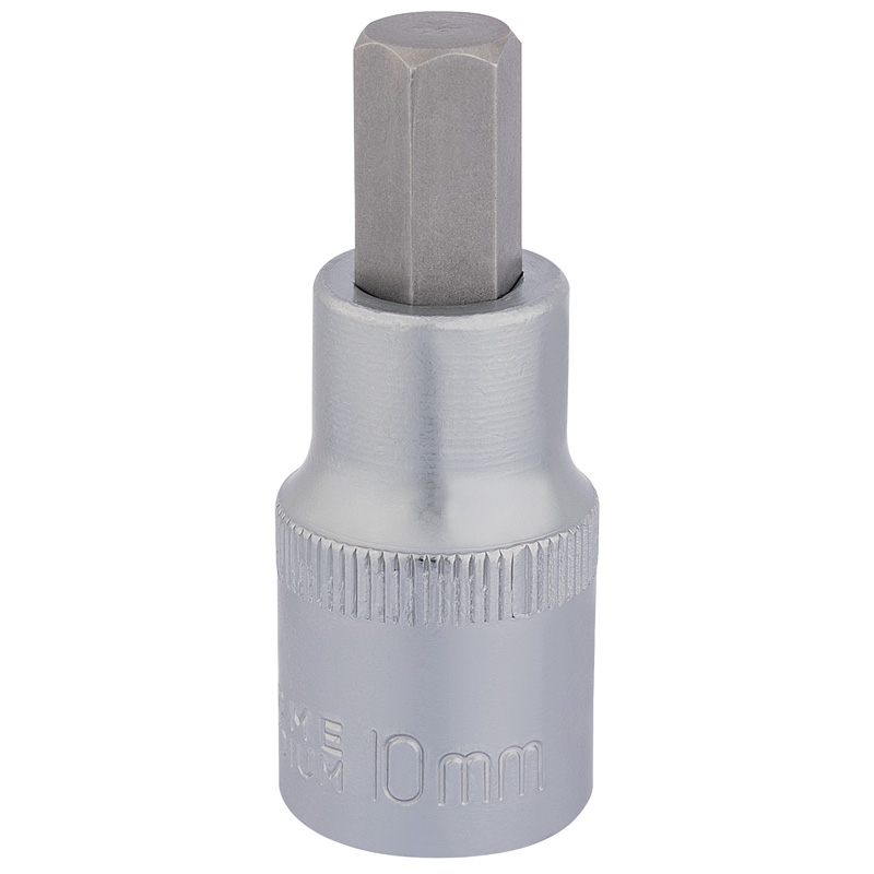 Draper 16303 H-HEX/B 1/2" Sq. Dr. Hexagonal Socket Bits (10mm)