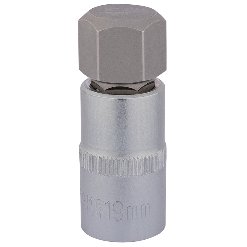 Draper 16305 H-HEX/B 1/2" Sq. Dr. Hexagonal Socket Bits (19mm)