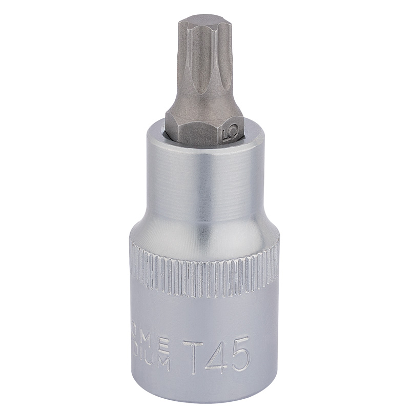 Draper 16315 H-TX/B T45 x 55mm 1/2" Square Drive TX Star Socket Bit