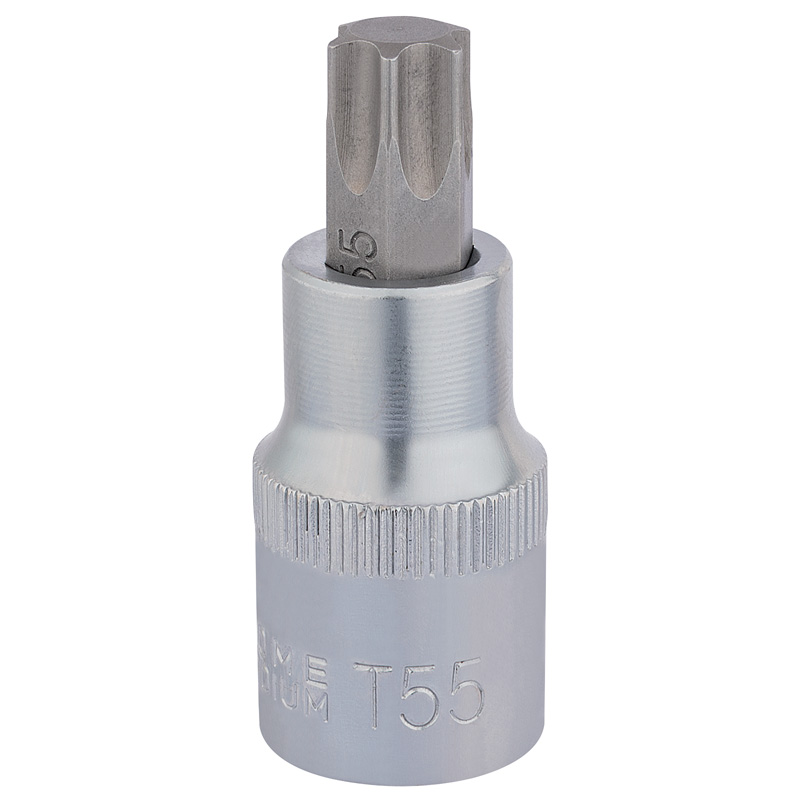 Draper 16319 H-TX/B T55 x 55mm 1/2" Square Drive TX Star Socket Bit
