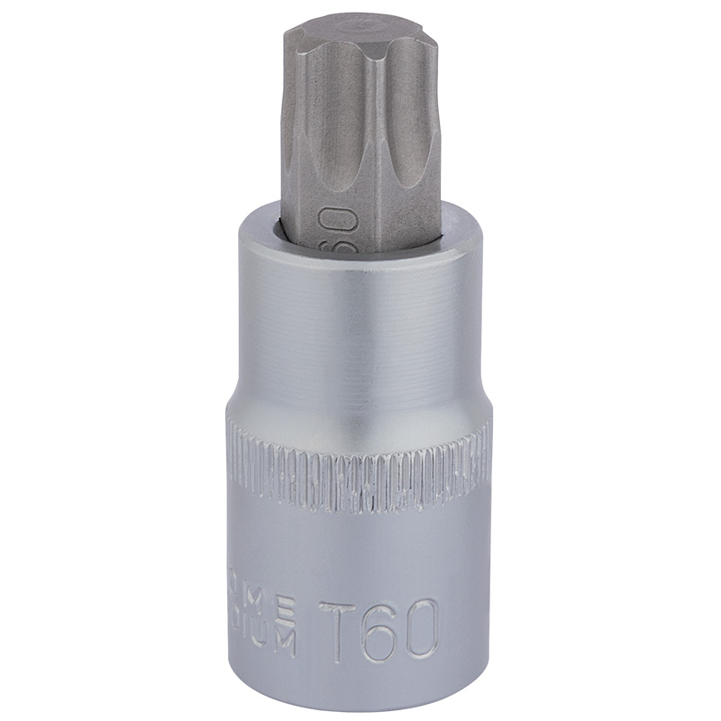 Draper 16323 H-TX/B T60 x 55mm 1/2" Square Drive TX Star Socket Bit