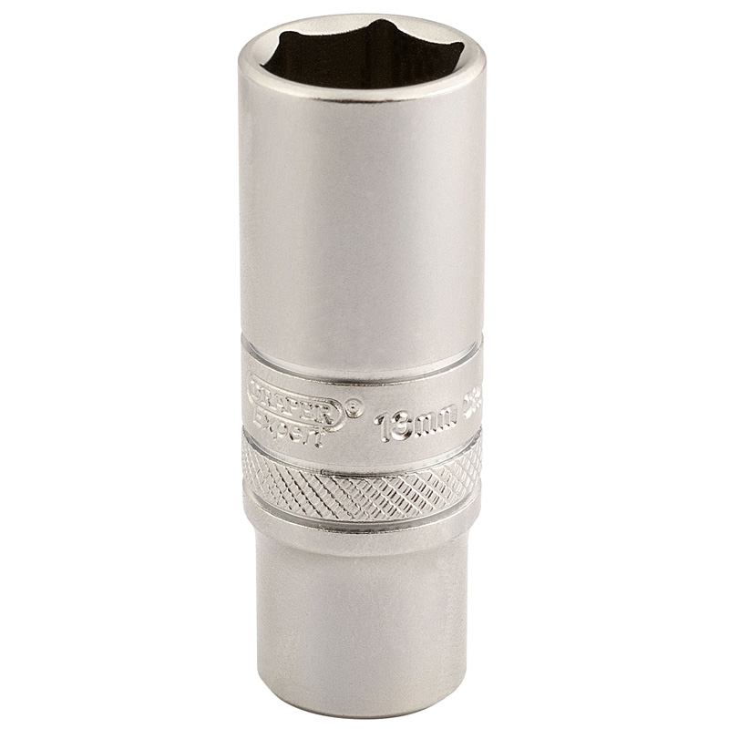 Draper 16530 BT-MM/MS 1/4" Square Drive 6 Point Deep Socket (13mm)
