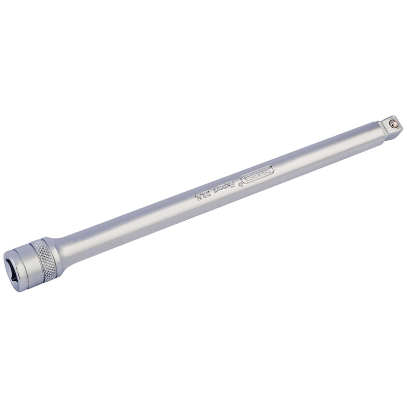 Draper 16745 D-WEXT/MS 3/8" Square Drive Satin Chrome Wobble Extension Bar (200mm)