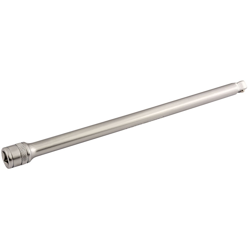 Draper 16746 D-WEXT/MS 3/8" Square Drive Satin Chrome Wobble Extension Bar (250mm)