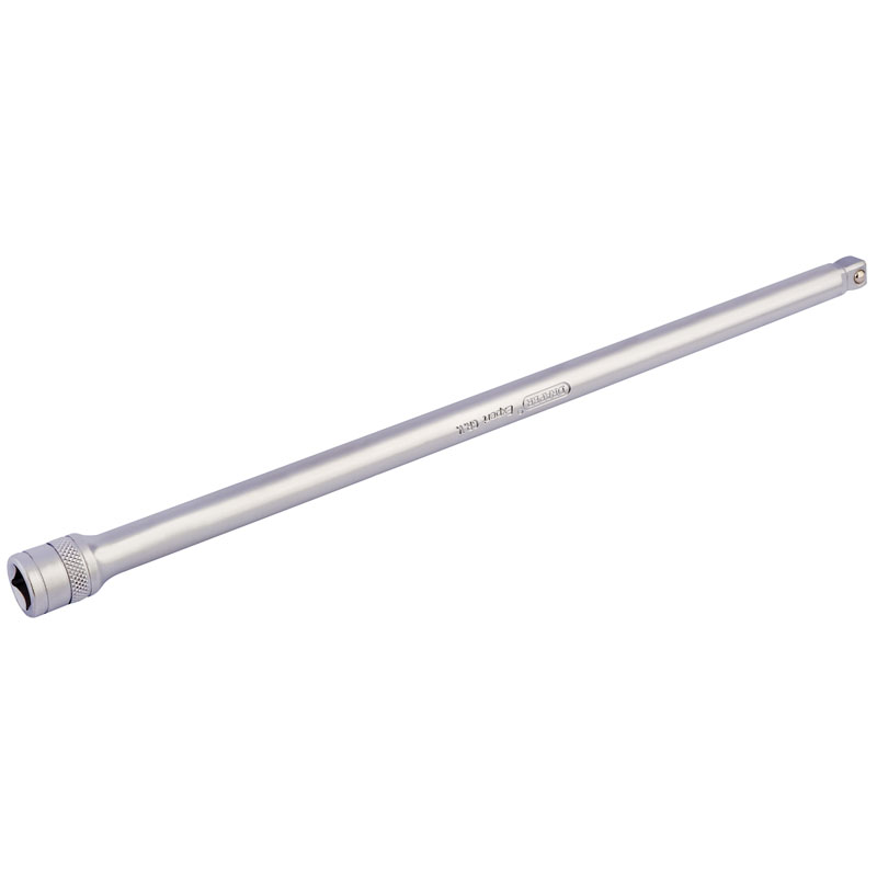 Draper 16747 D-WEXT/MS 3/8" Square Drive Satin Chrome Wobble Extension Bar (300mm)