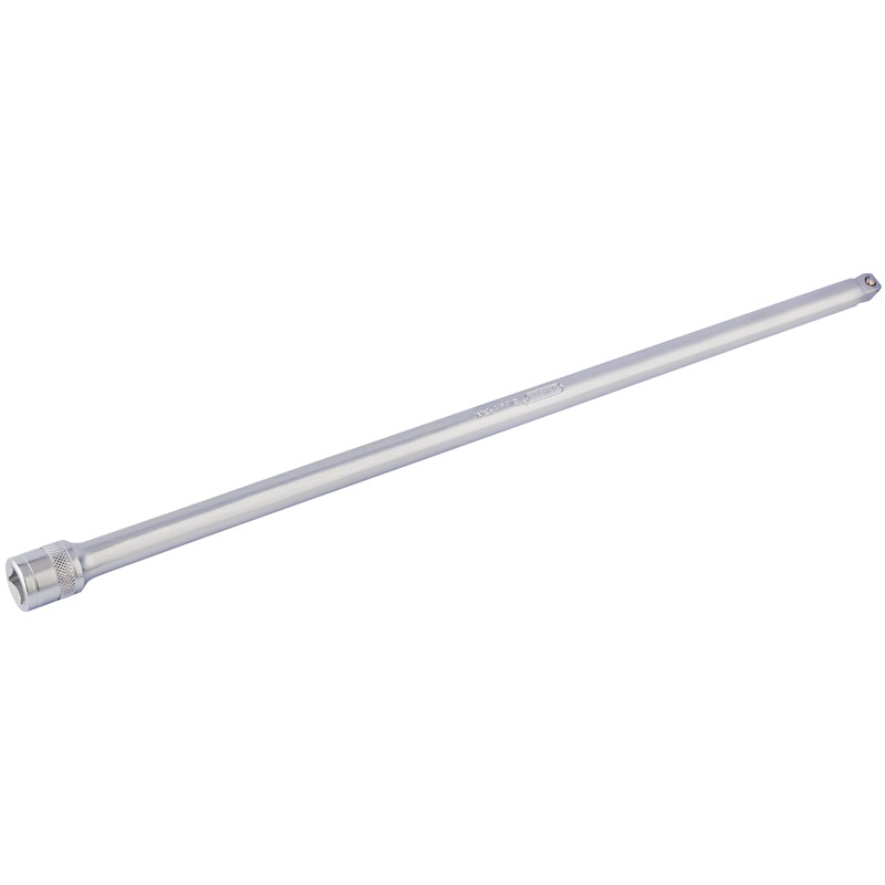 Draper 16764 H-WEXT/MS 1/2" Square Drive Satin Chrome Wobble Extension Bar (500mm)