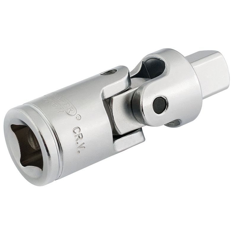 Draper 16796 H6/MS 1/2" Square Drive Satin Chrome Universal Joint