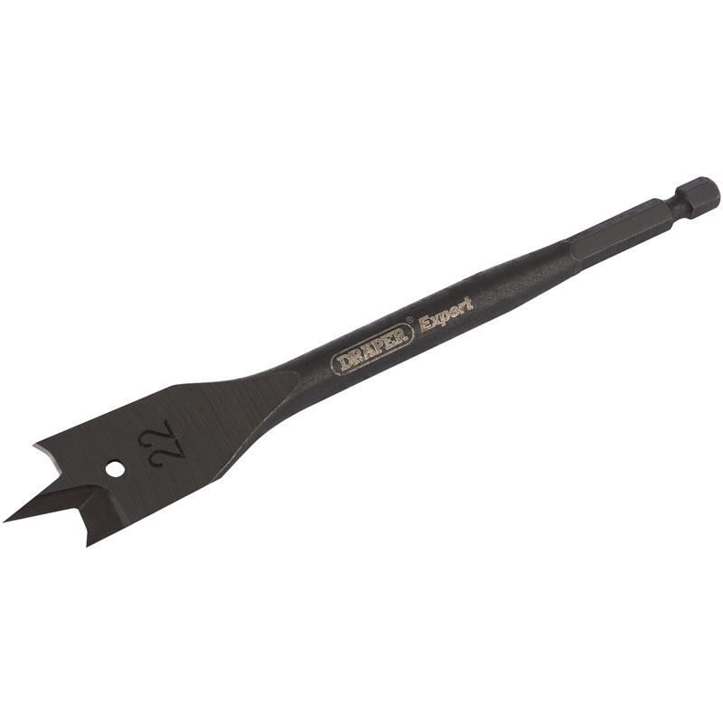 Draper 17433 FB102 22mm Flat Wood Bit