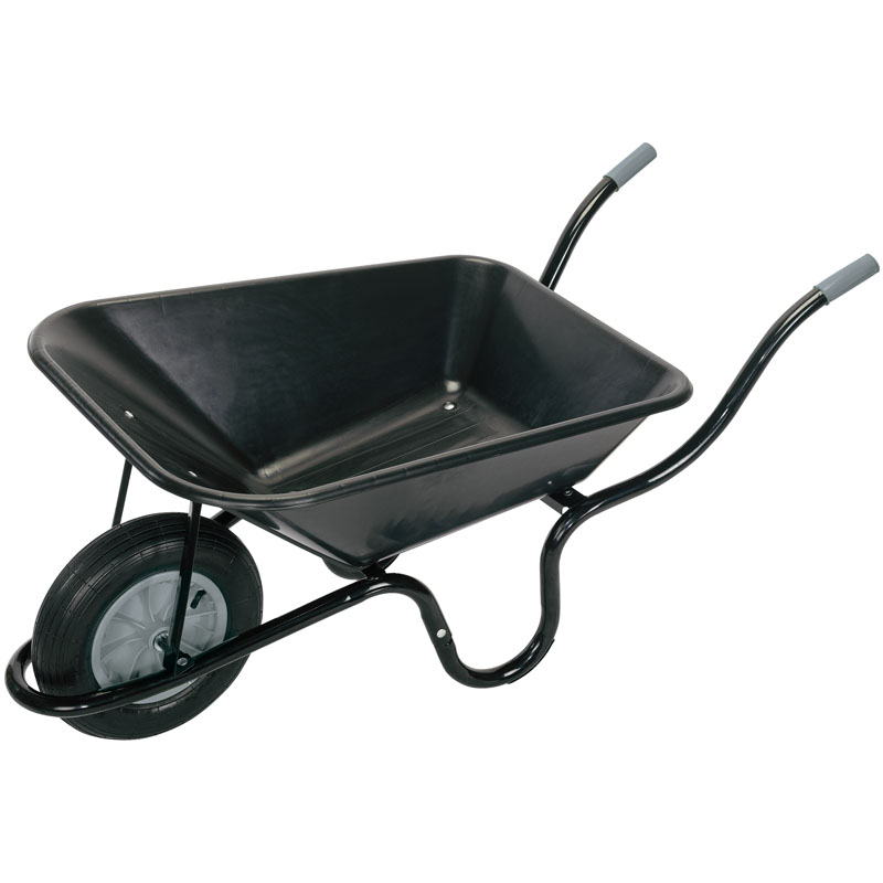 Draper 17993 PWB Plastic Tray Wheelbarrow (85L)