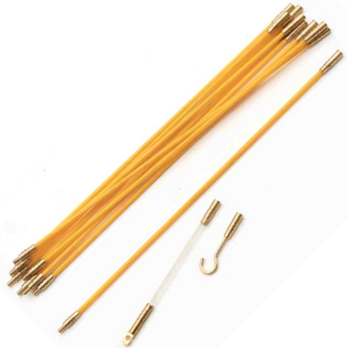 Clarke 1801668 CHT668 12 Piece Cable Rod Set 