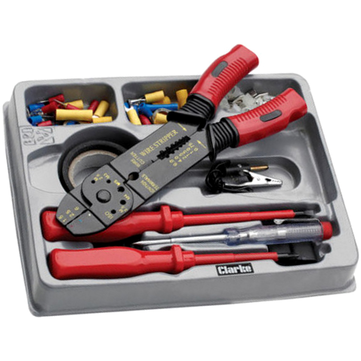 Clarke 1801887 CHT887 81 Piece Automotive Electrical Tool Kit 