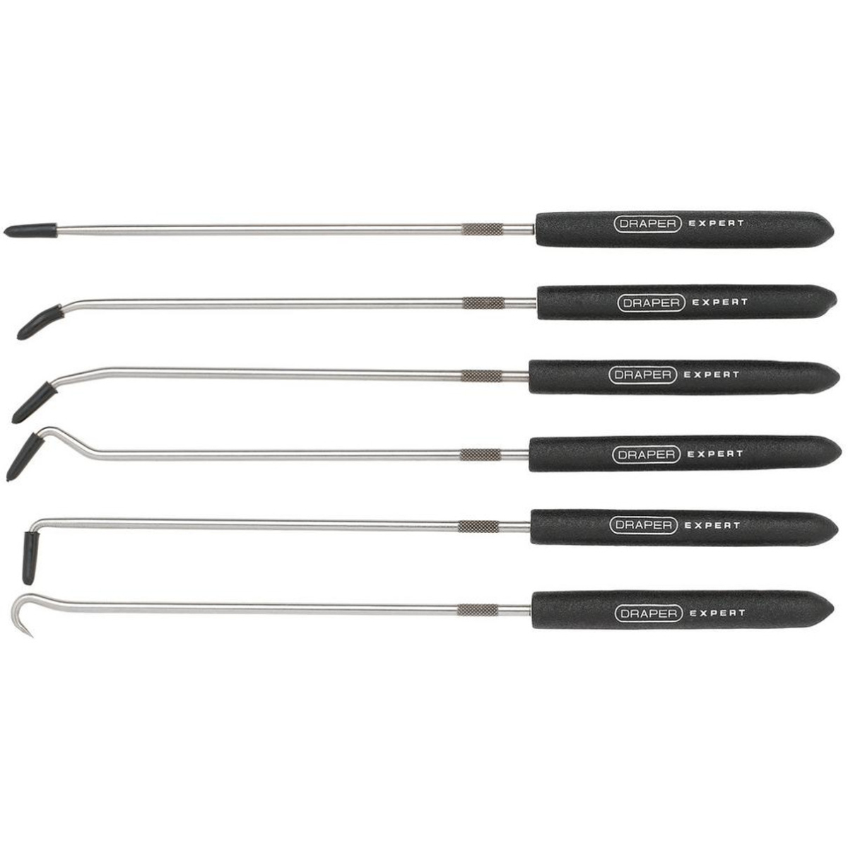 Draper 18133 Expert Hook and Pick Set, 250mm (6 Piece)