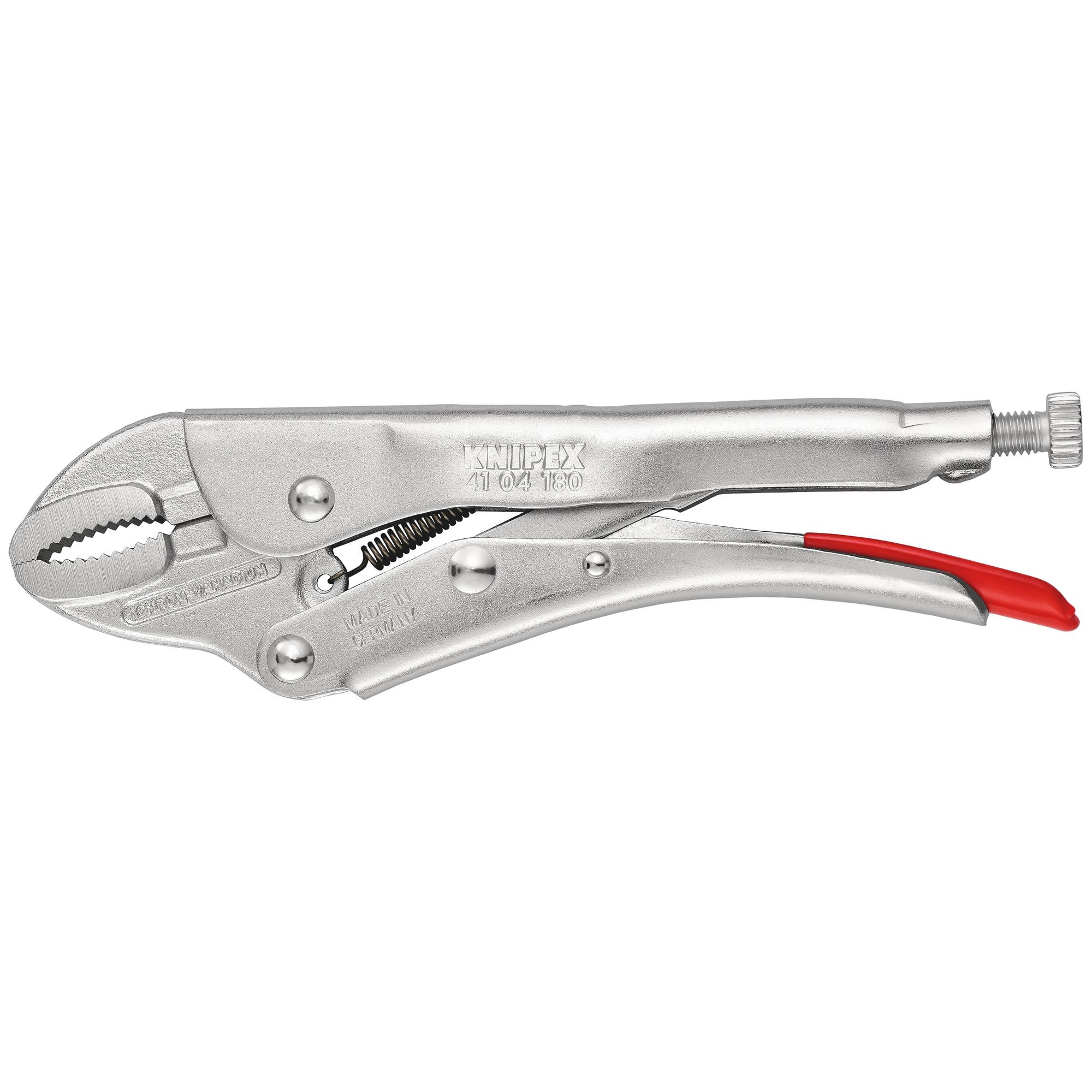 Knipex 41 04 180 41 04 180 Grip Pliers, Galvanized, 180mm 18338
