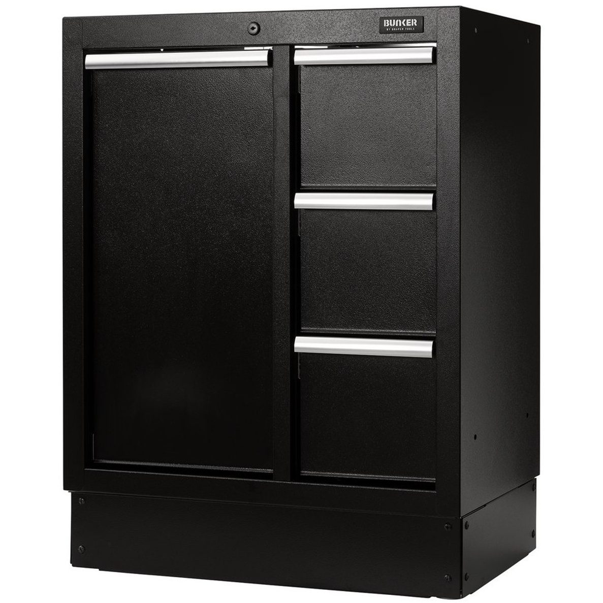 Draper 18843 BUNKER® Modular Power Tool Base Cabinet, 4 Drawer, 680mm