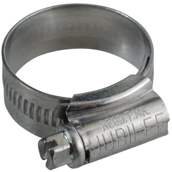 Jubilee 1AMS JUB1A Zinc Coated Steel Clip Size 1A 22-30mm (7/8-1 1/8") - BS30