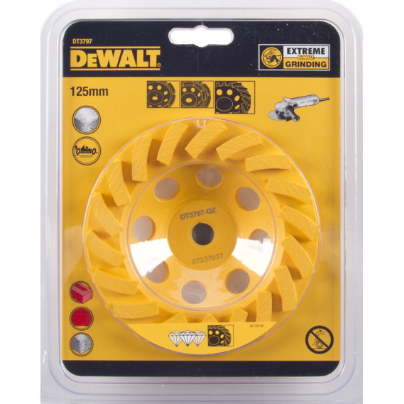 Dewalt DT3797-QZ 125mm Diamond Turbo Grinding Cup