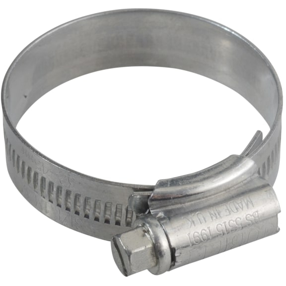 Jubilee 1MMS JUB1M Zinc Coated Steel Clip Size 1M 32-45mm (1 1/4-1 3/4") - BS45