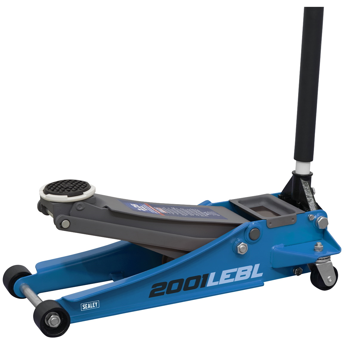 Sealey 2001LEBL Trolley Jack 2.25tonne Low Entry Rocket Lift Blue