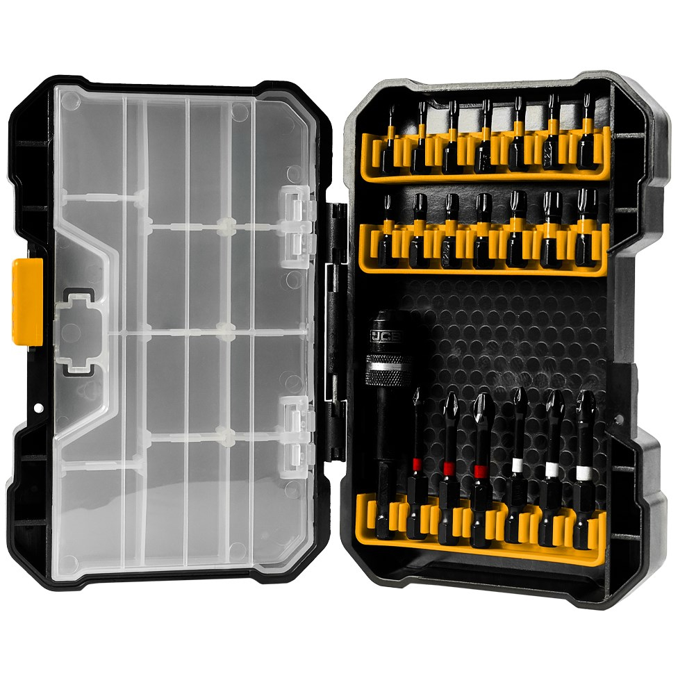 JCB PTA-IM21 Impact Screwdriver Bit Set 21 Piece