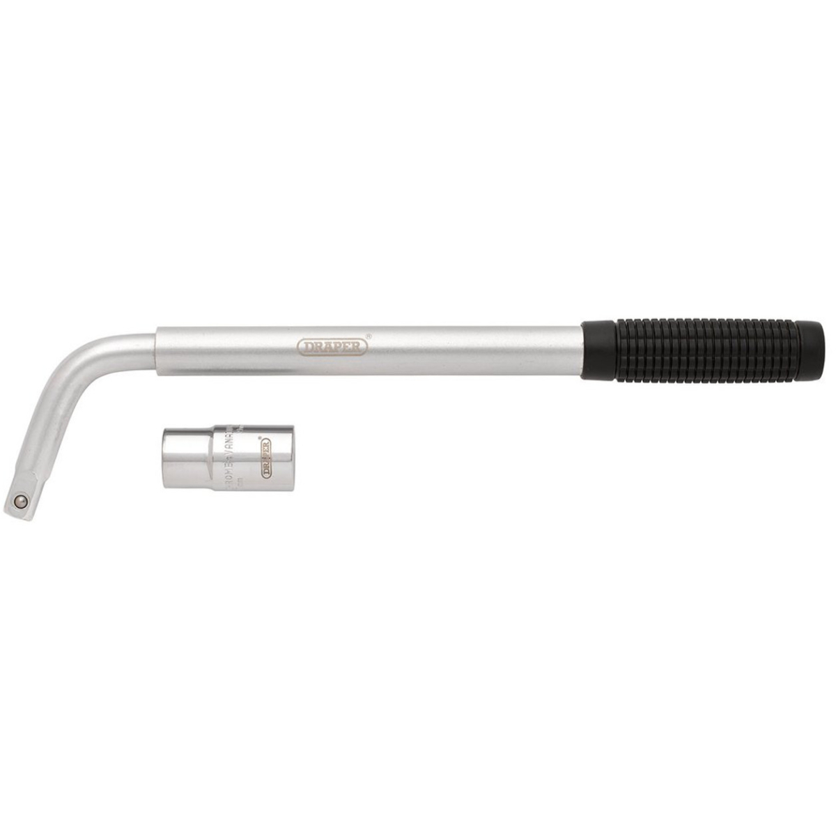 Draper 21275 Extending Wheel Nut Wrench, 1/2" Sq. Dr., 355-550mm