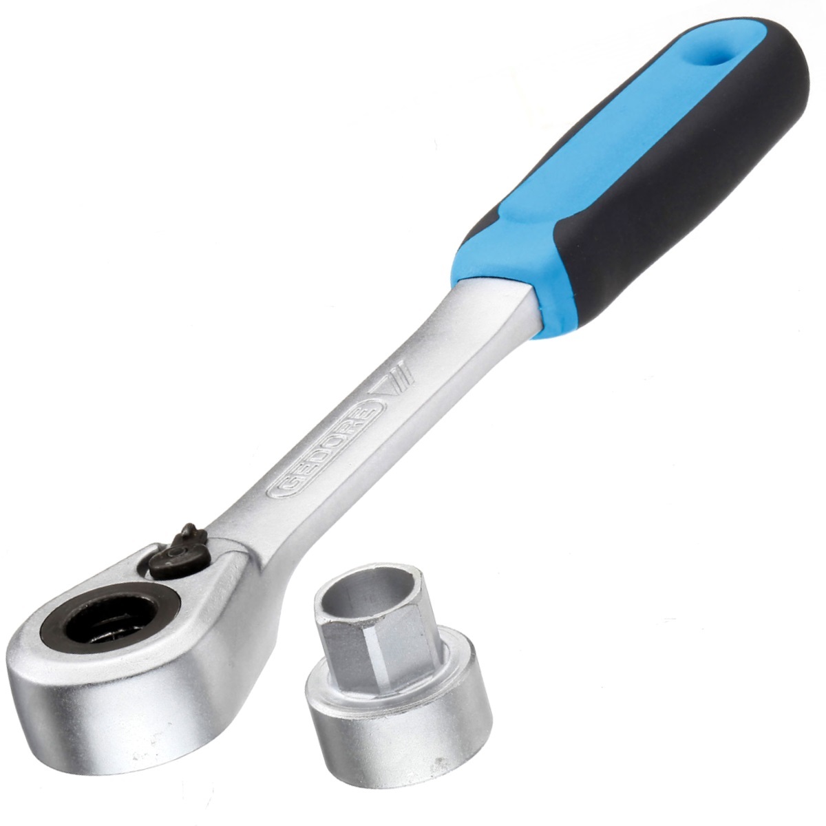 Gedore 2219492 SK Reversible Ratchet 1/2" Hexagonal Drive 1993 U-20 SK
