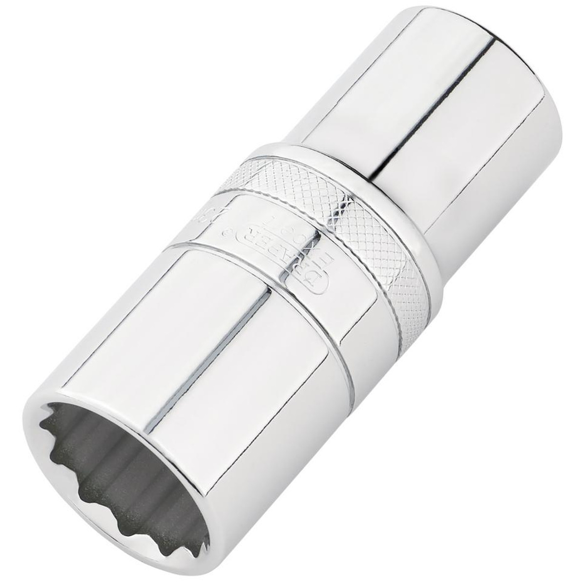 Draper 22423 Expert HI-TORQ® 12-Point Metric Deep Socket, 1/2" Sq. Dr., 23mm