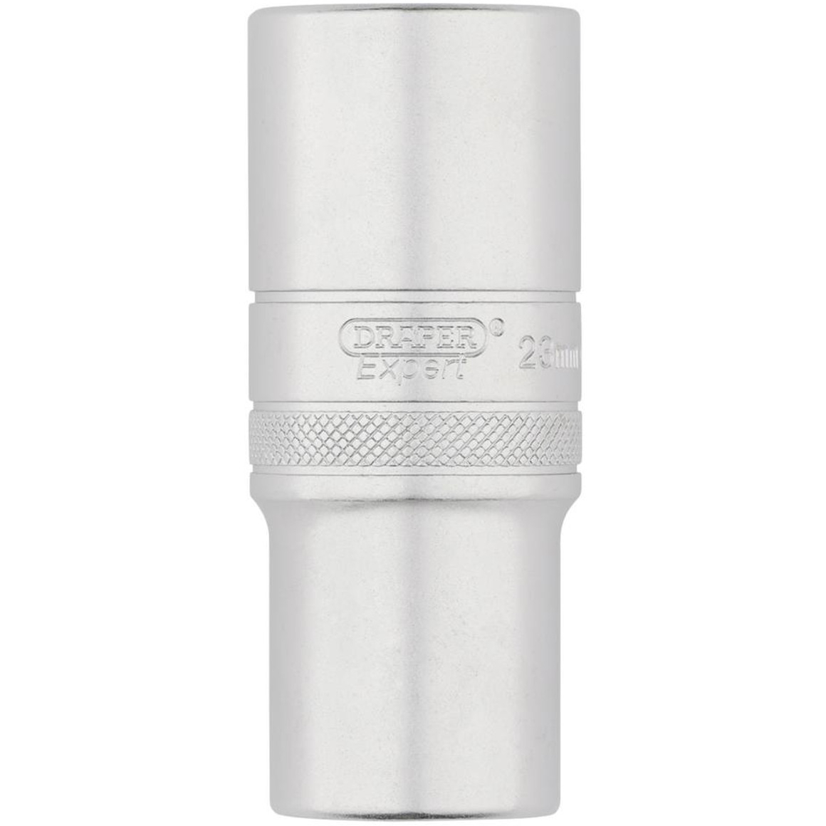 Draper 22444 Expert HI-TORQ® 6-Point Metric Deep Socket, 1/2" Sq. Dr., 23mm