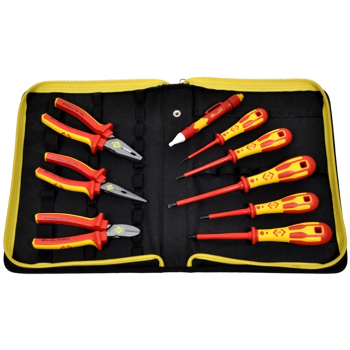 CK T5953 Electrician's VDE Pliers and Screwdrivers Kit (PZ)