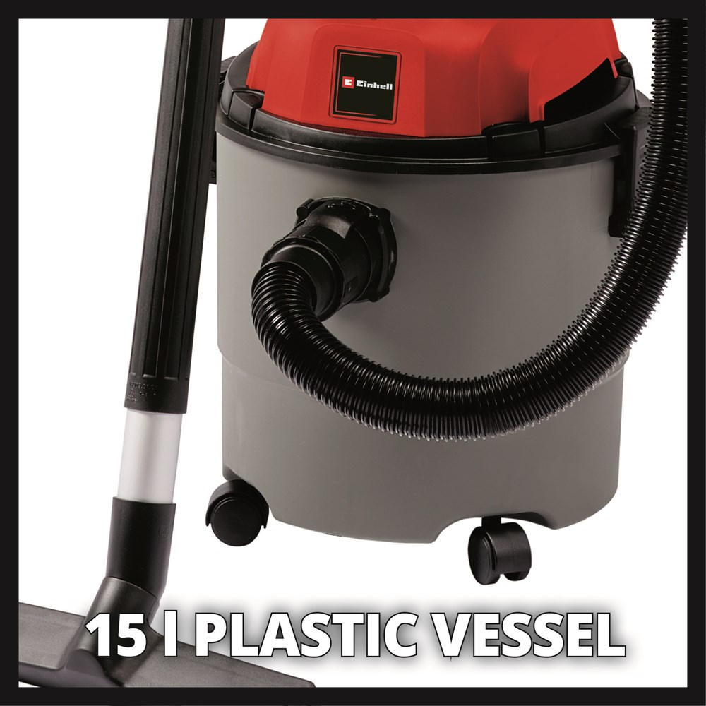 Einhell TC-VC 1815 15 Litre Plastic Wet & Dry Vac 240V
