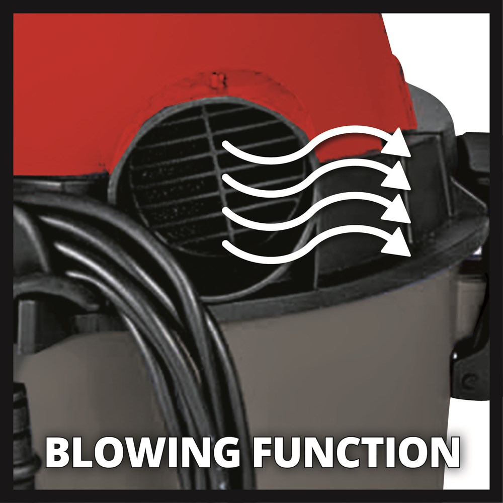 Einhell TC-VC 1815 15 Litre Plastic Wet & Dry Vac 240V
