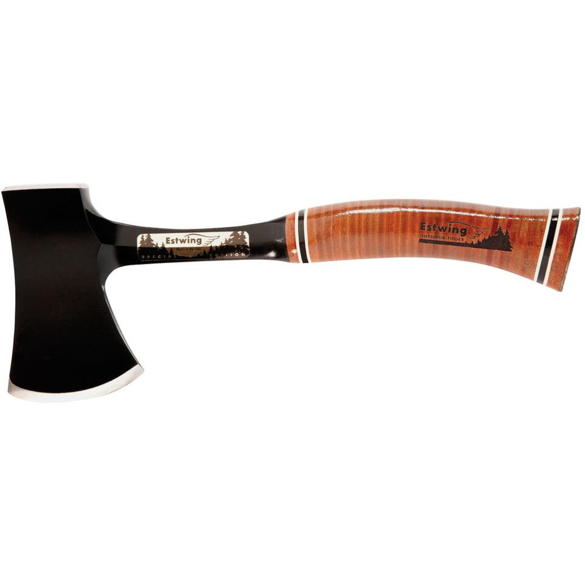 ESTWING E24ASEA Special Edition Sportsman's Axe with Leather Grip, 3.25"/83mm 23521