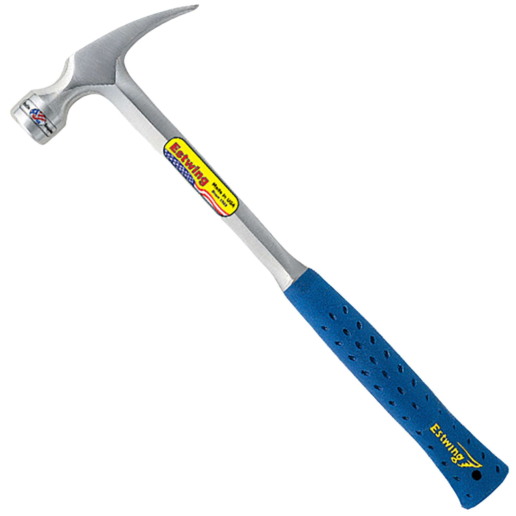 ESTWING E-322SMR Milled Face Straight Framing Hammer, 22oz/616g 23555