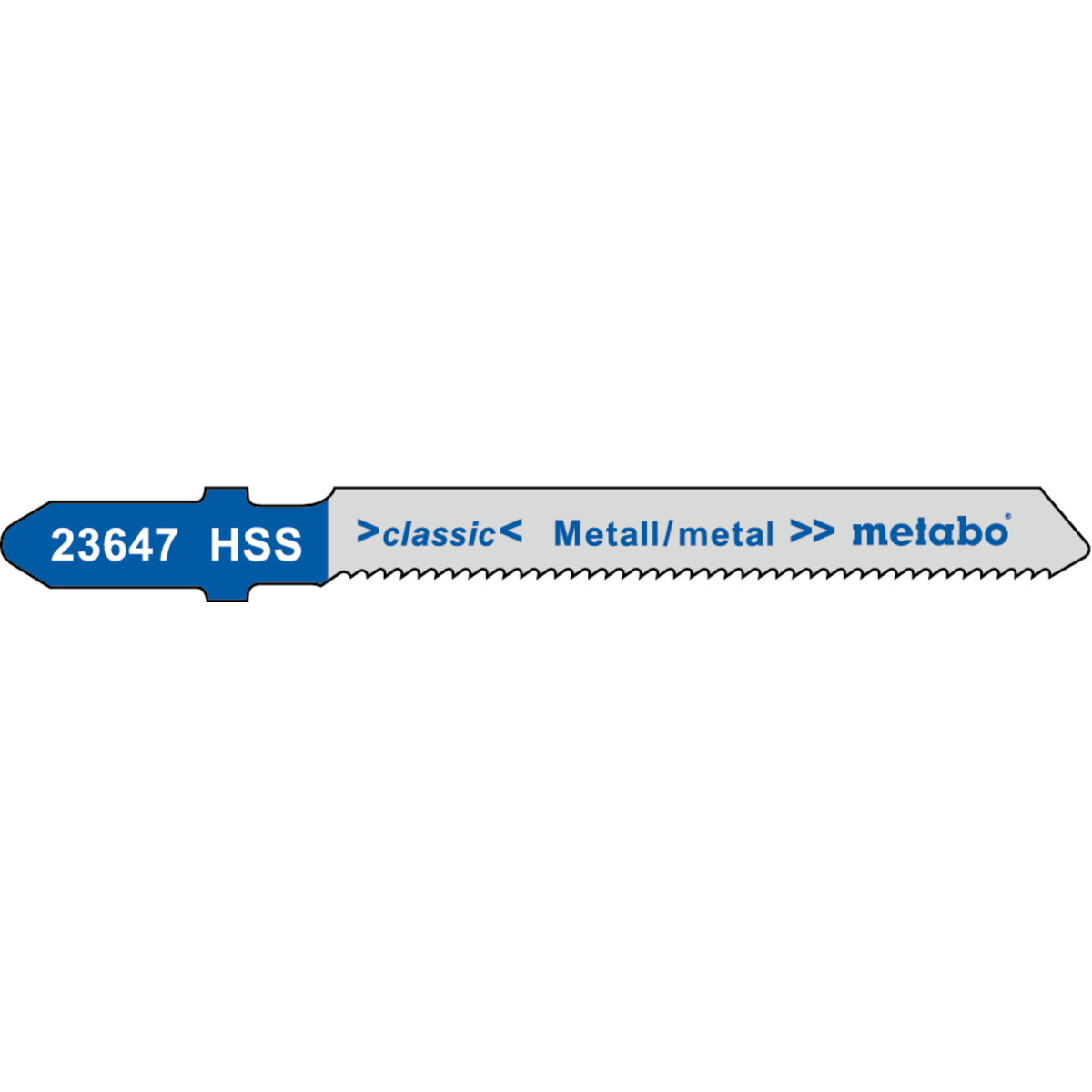 Metabo 623647000 Pack of 5 Jigsaw Blades (Equiv. to Bosch T218A)