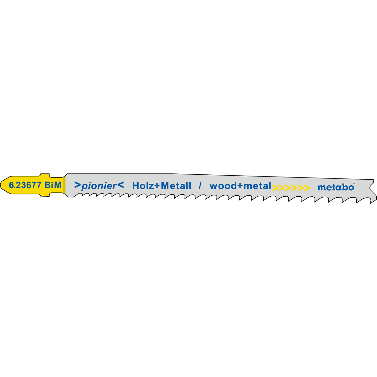 Metabo 623677000 Pack of 5 Jigsaw Blades (T345XF Equivalent)
