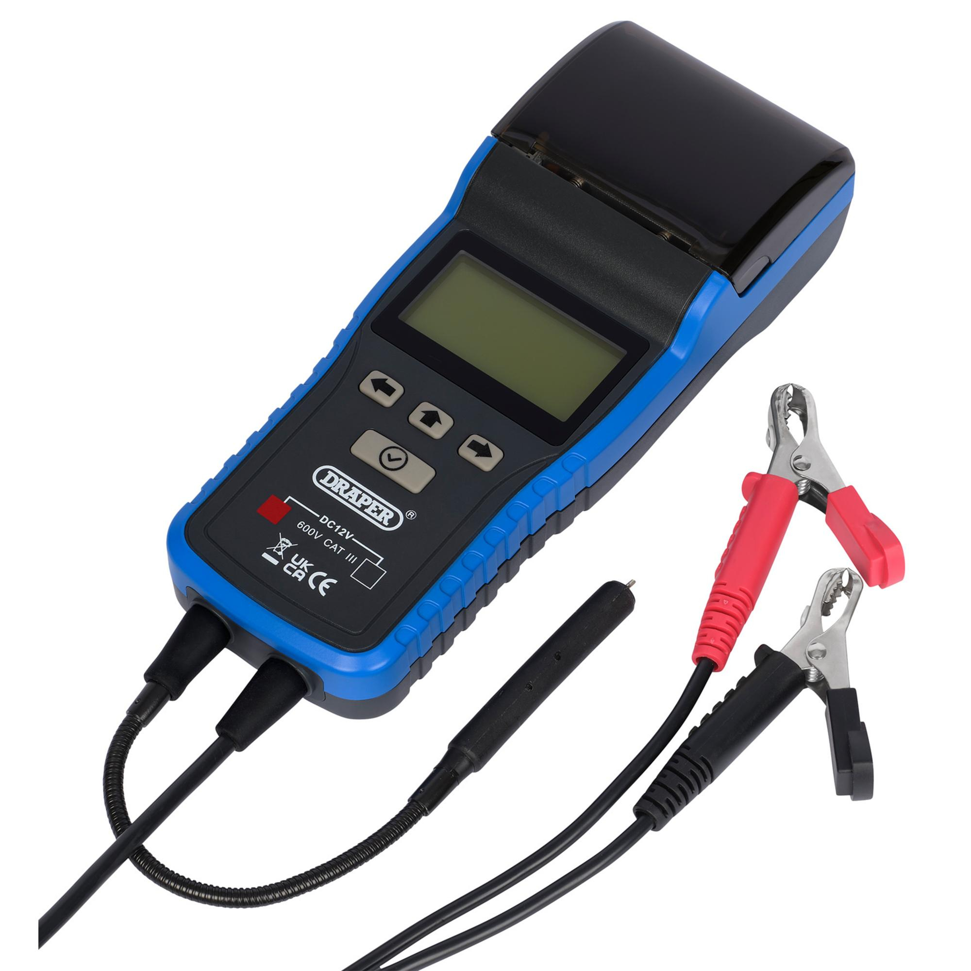 Draper 23707 BFT4 12 V Digital Brake Fluid Tester With Printer