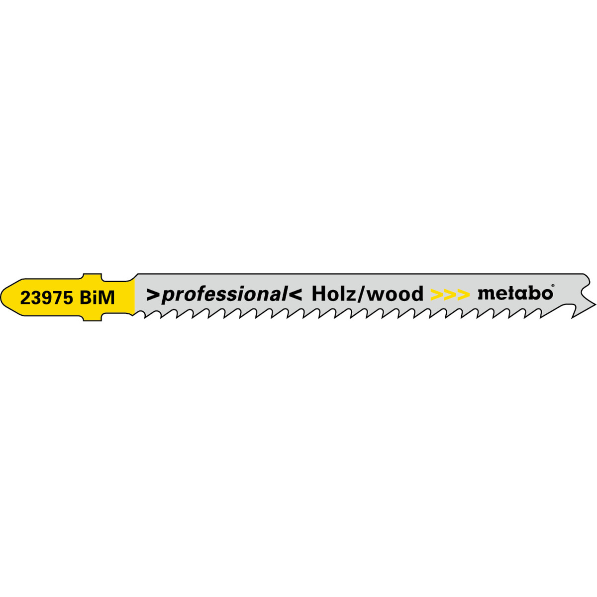 Metabo 623975000 Pack of 5 Jigsaw Blades (Equiv. to Bosch T101BF)