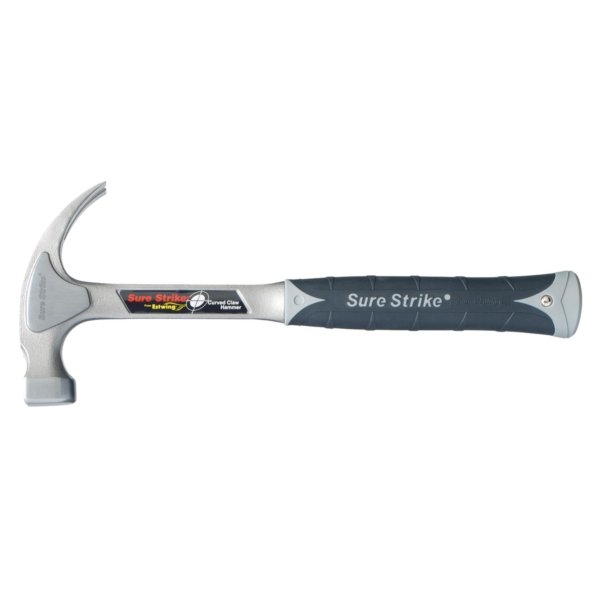 ESTWING EMR20C Sure Strike Curved Claw Hammer, 20oz/567g 24079