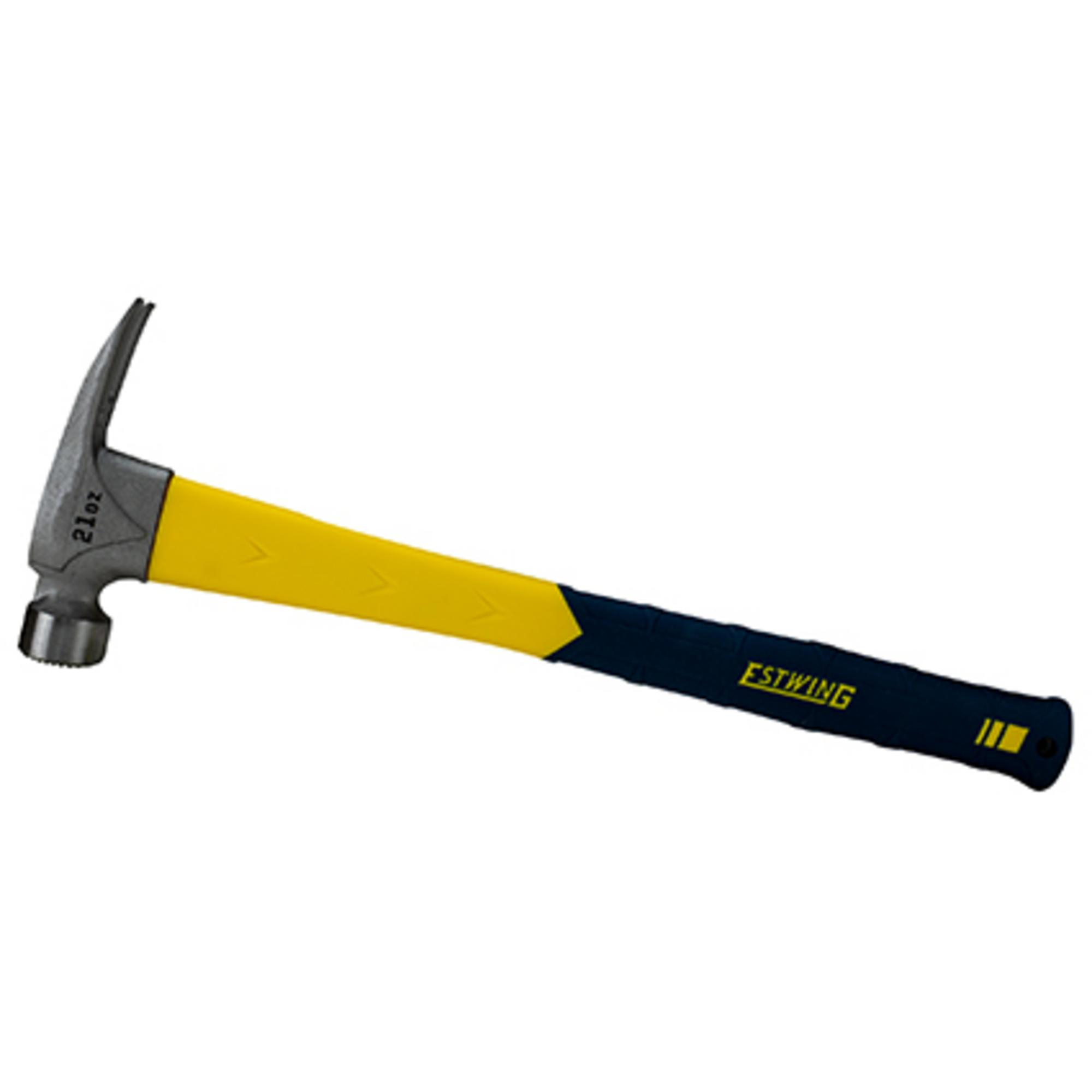 ESTWING EMRF22S Sure Strike Straight Claw Framing Hammer With Fibreglass Handle, 22oz/567g 24084