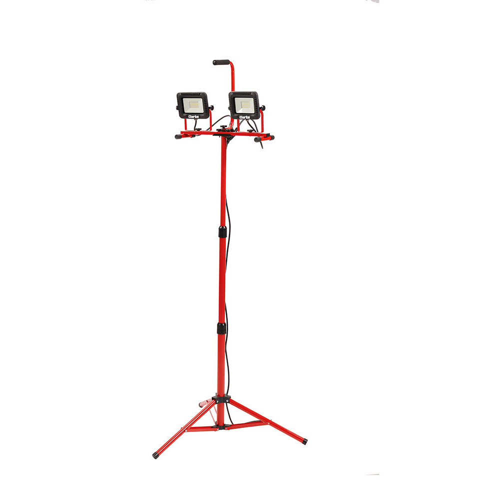Clarke 4003642 SMDT5400 LED Twin Work Light with Tripod (230V)